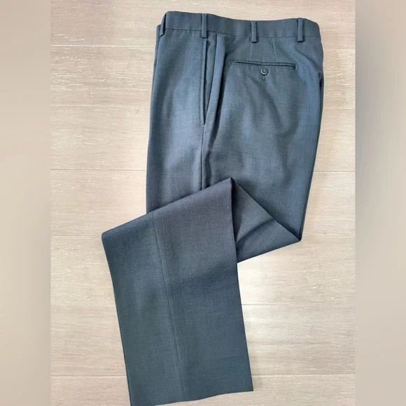 Zanella Midnight Blue Trousers Men’s SZ 34/30 - Picture 16 of 16